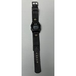 Vintage Freestyle Shark Digital Watch A126-14 Black 100 Meters Women Nylon Strap